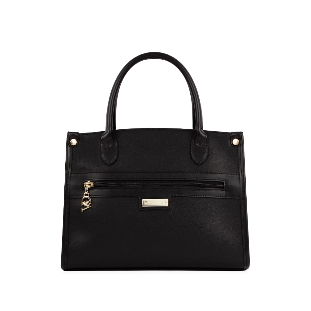 Mala de Mão Mulher Pele Preto