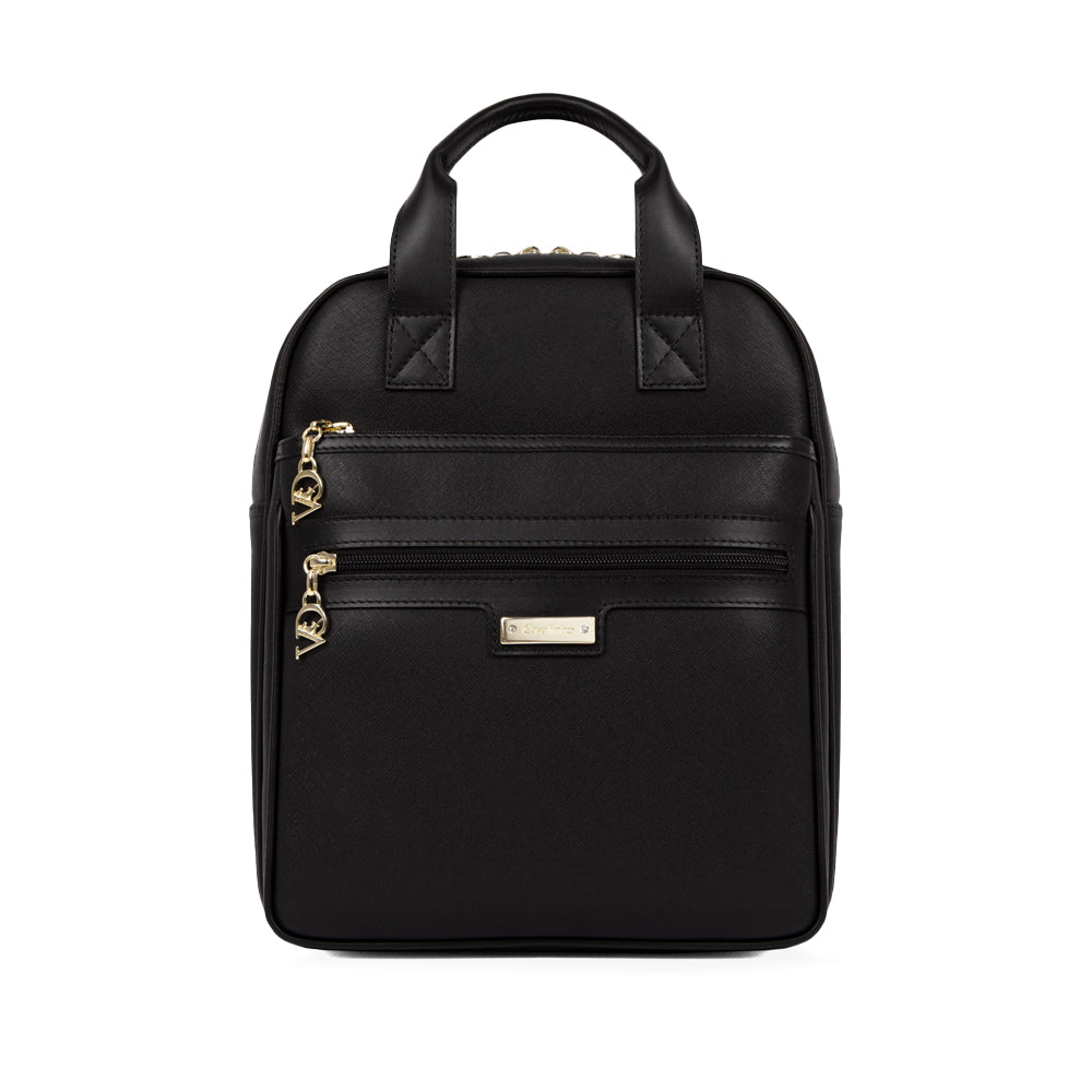 Mala Mochila Mulher Pele Preto