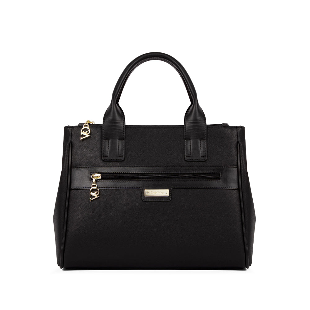 Mala de Mão Mulher Pele Preto