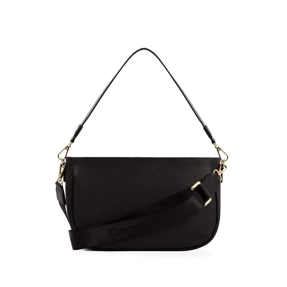 Mala de Ombro Mulher Pele Preto