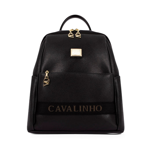 Mala Mochila Mulher Têxtil Preto