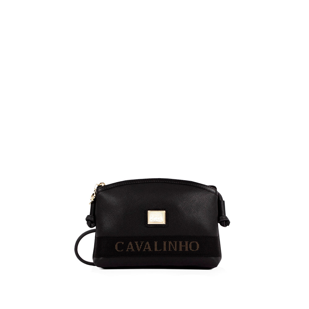 Mala Tiracolo Mulher Pele Preto