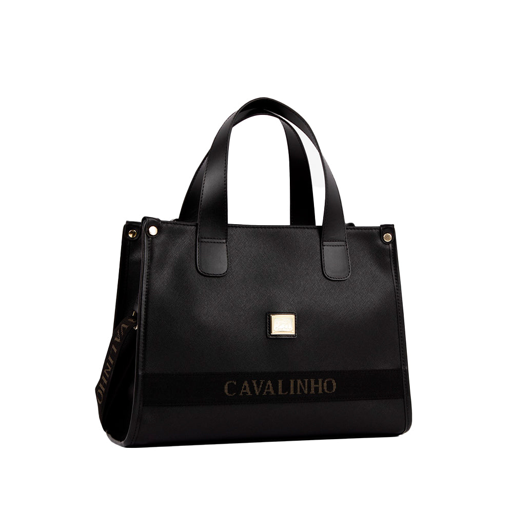 Mala de Mão Mulher Pele Preto