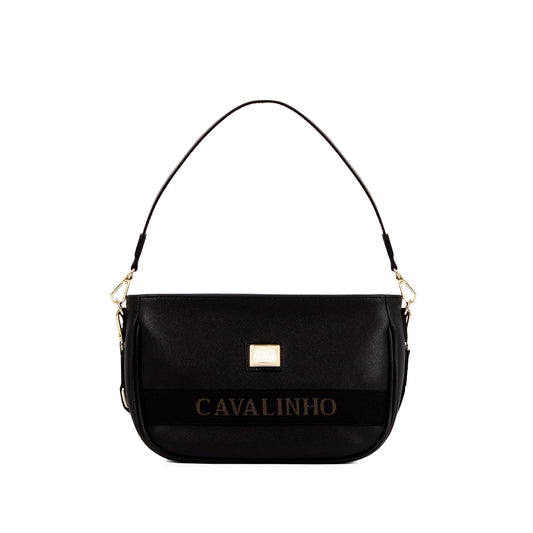 Mala de Ombro Mulher Pele Preto