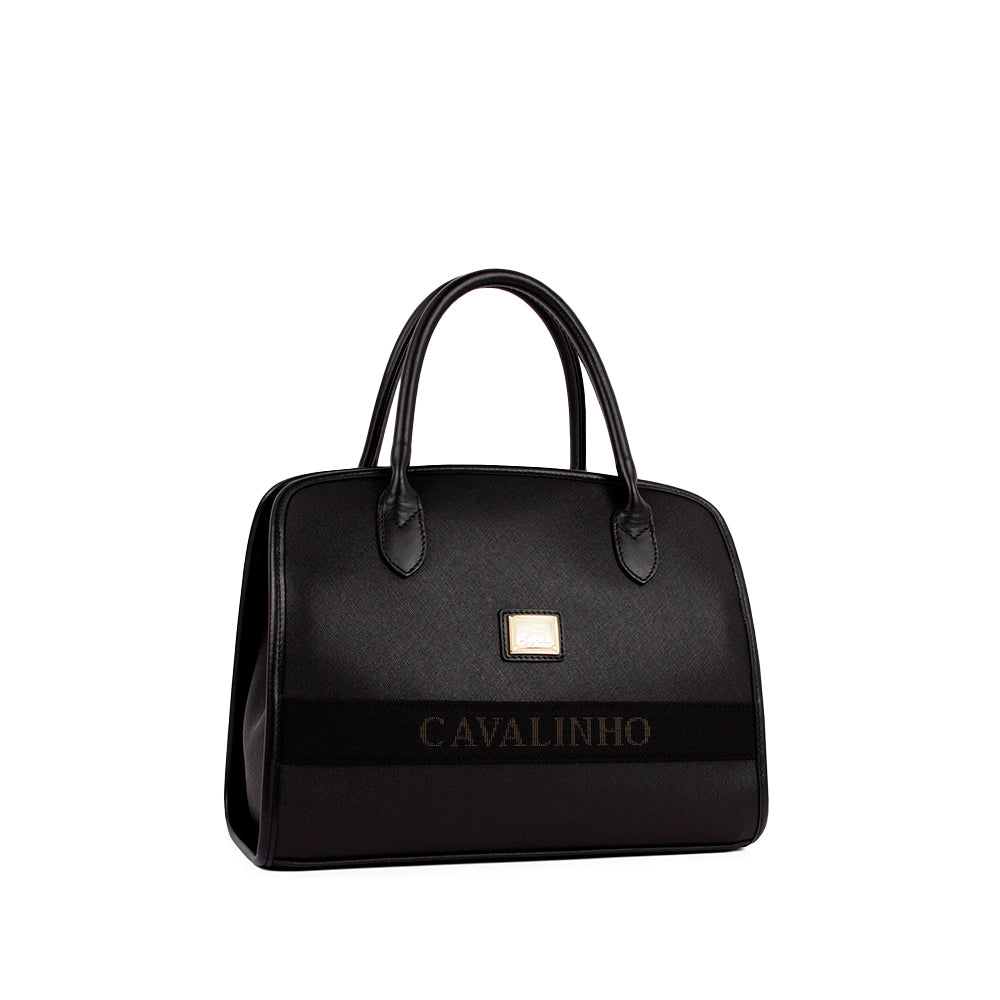 Mala de Mão Mulher Pele Preto