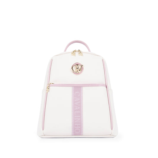 Mala Mochila Mulher Pele Lilás