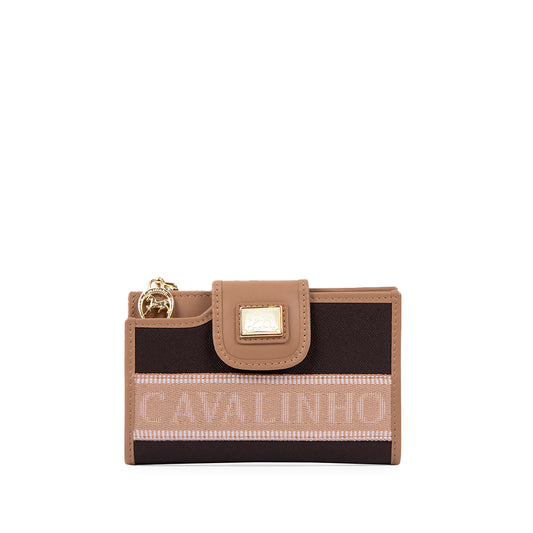 Carteira Mulher Pele Castanho