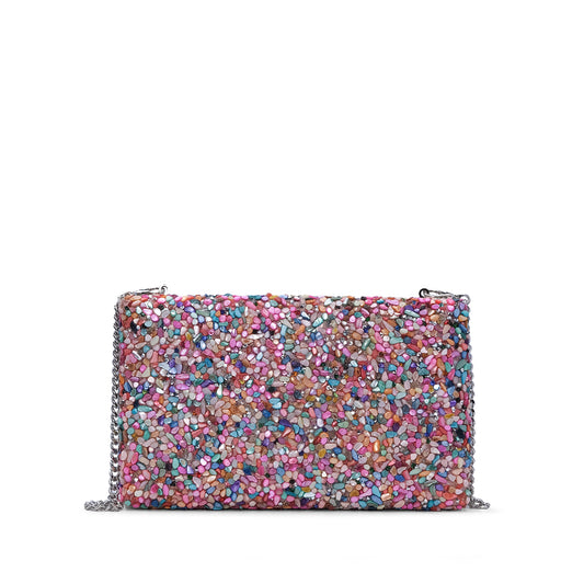 Mala Clutch Mulher Multicolor