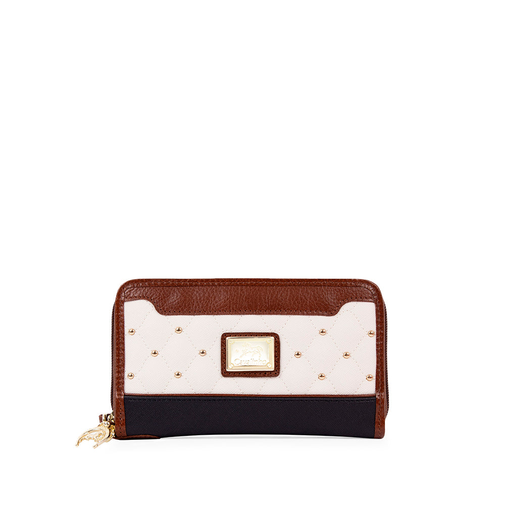 Carteira Mulher Pele Camel