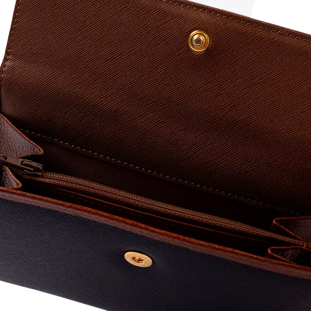 Carteira Mulher Pele Camel