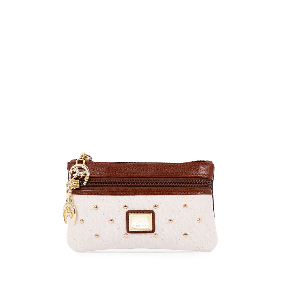 Porta Moedas Mulher Pele Camel