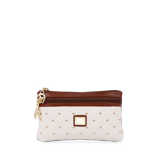 Porta Moedas Mulher Pele Camel