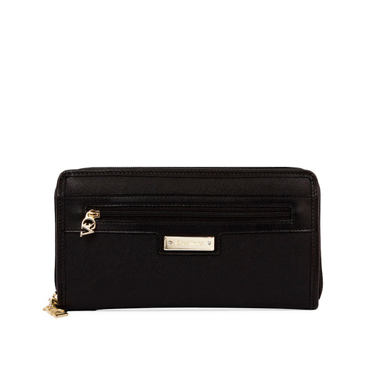 Carteira Mulher Pele Preto