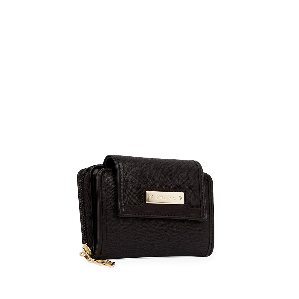 Carteira Mulher Pele Preto