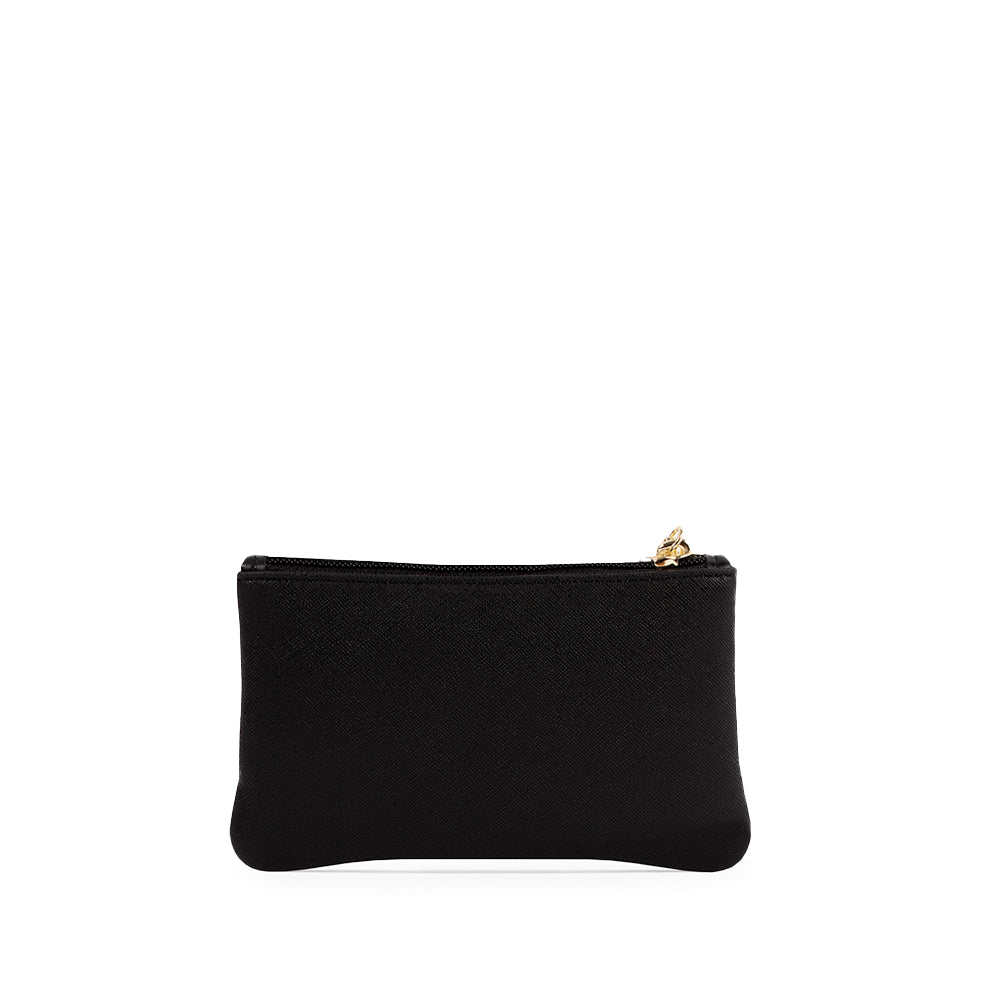 Porta Moedas Mulher Pele Preto