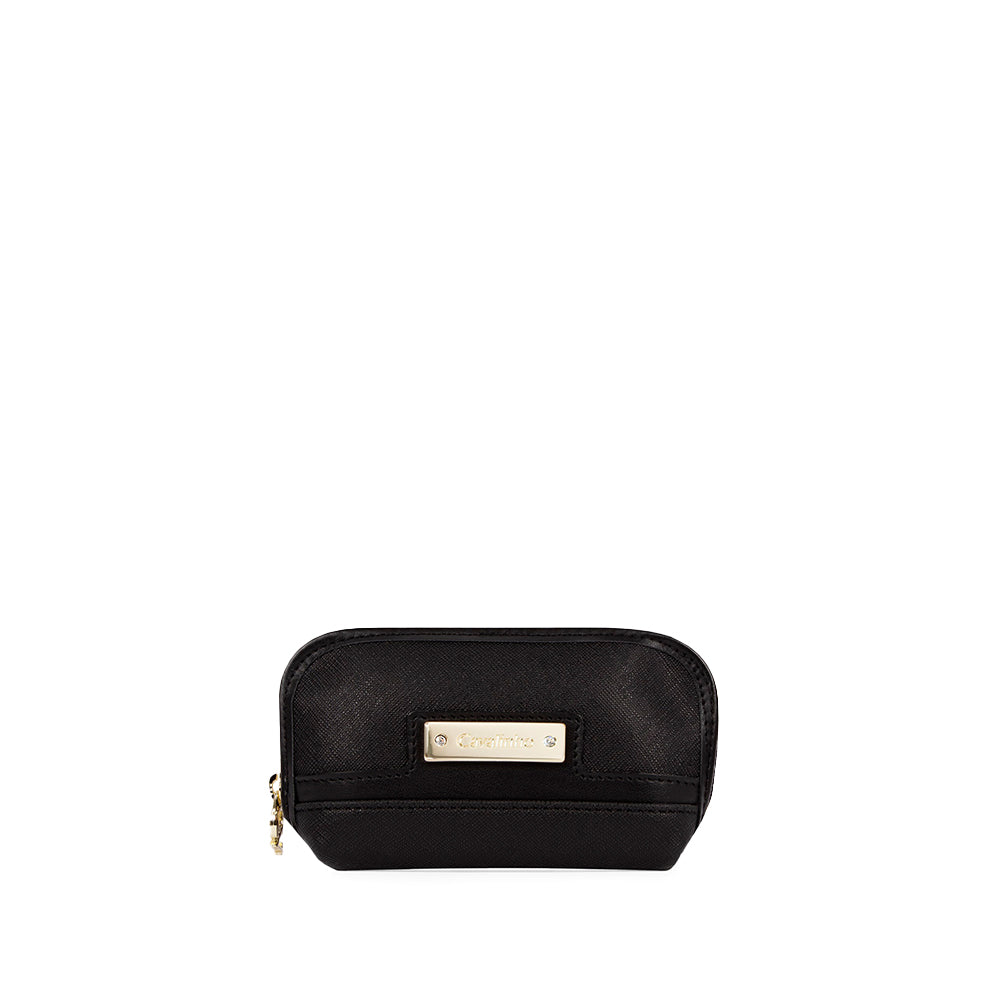 Carteira Porta Moedas Mulher Pele  Preto