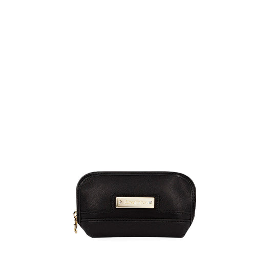 Carteira Porta Moedas Mulher Pele  Preto