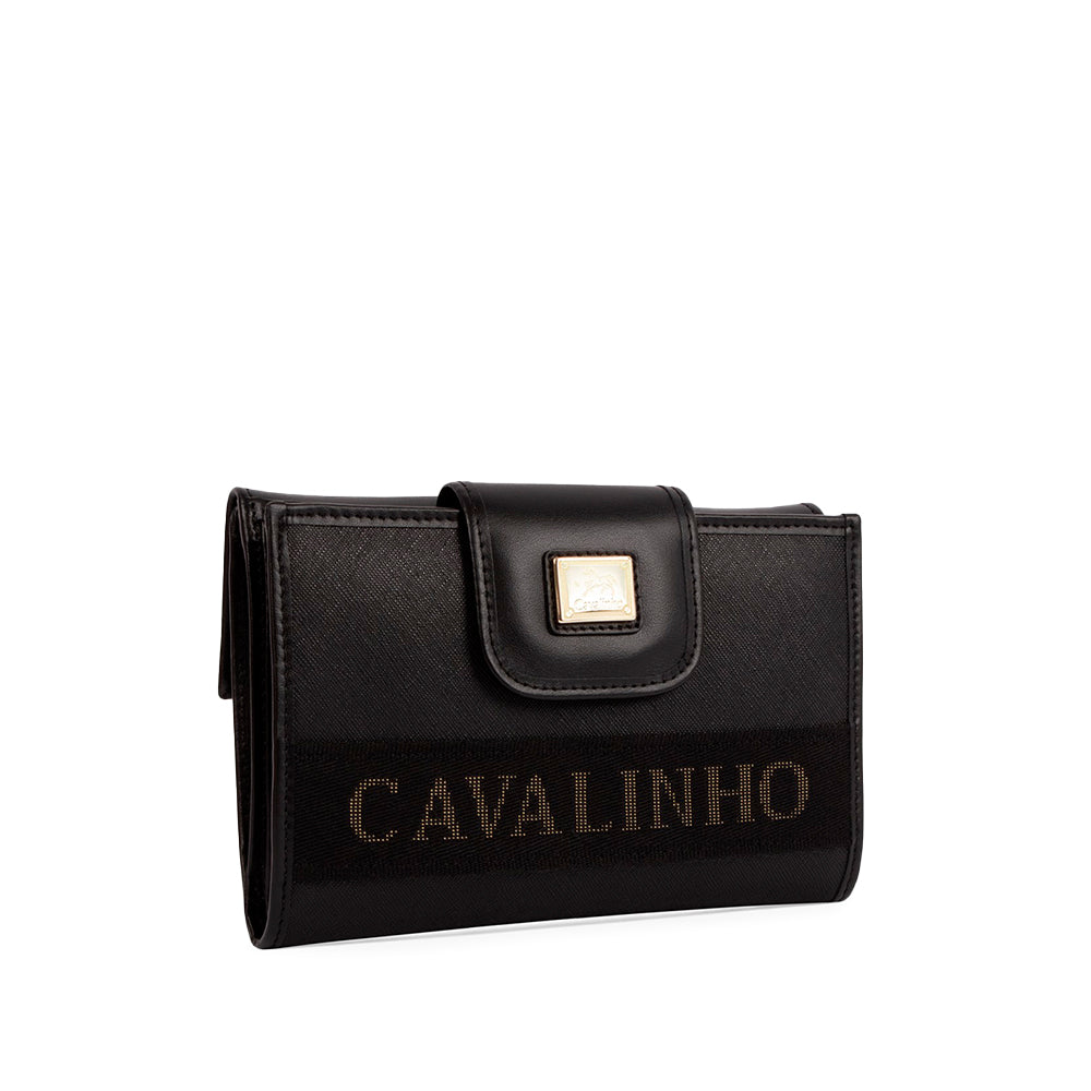 Carteira Mulher Pele  Preto