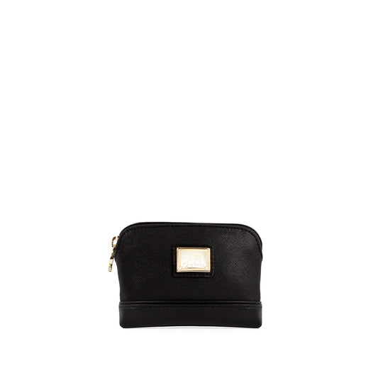 Carteira Porta Moedas Mulher Pele  Preto