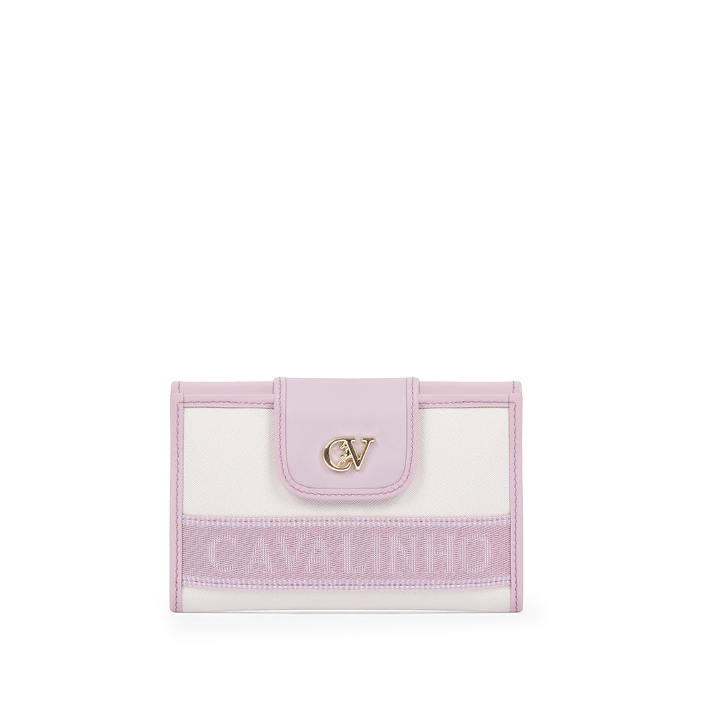 Carteira Mulher Pele Lilás