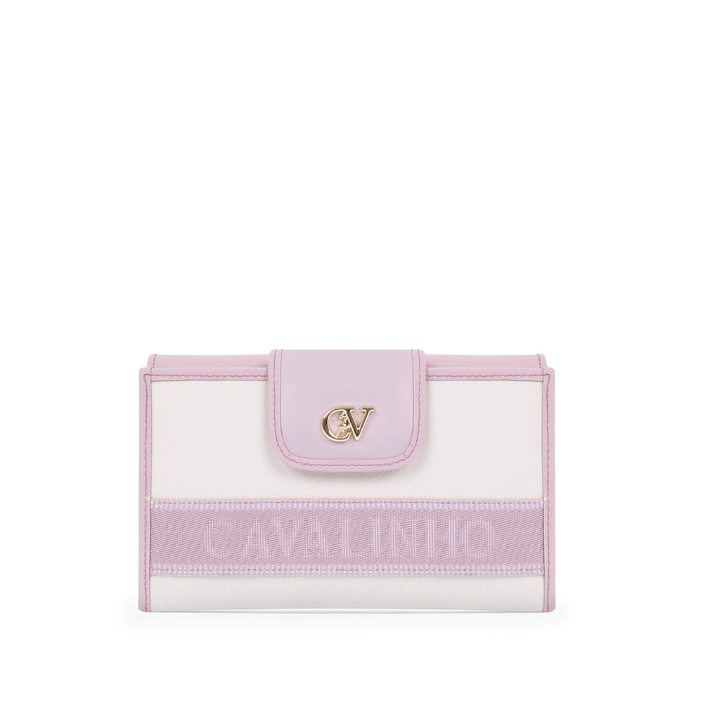 Carteira Mulher Pele Lilás