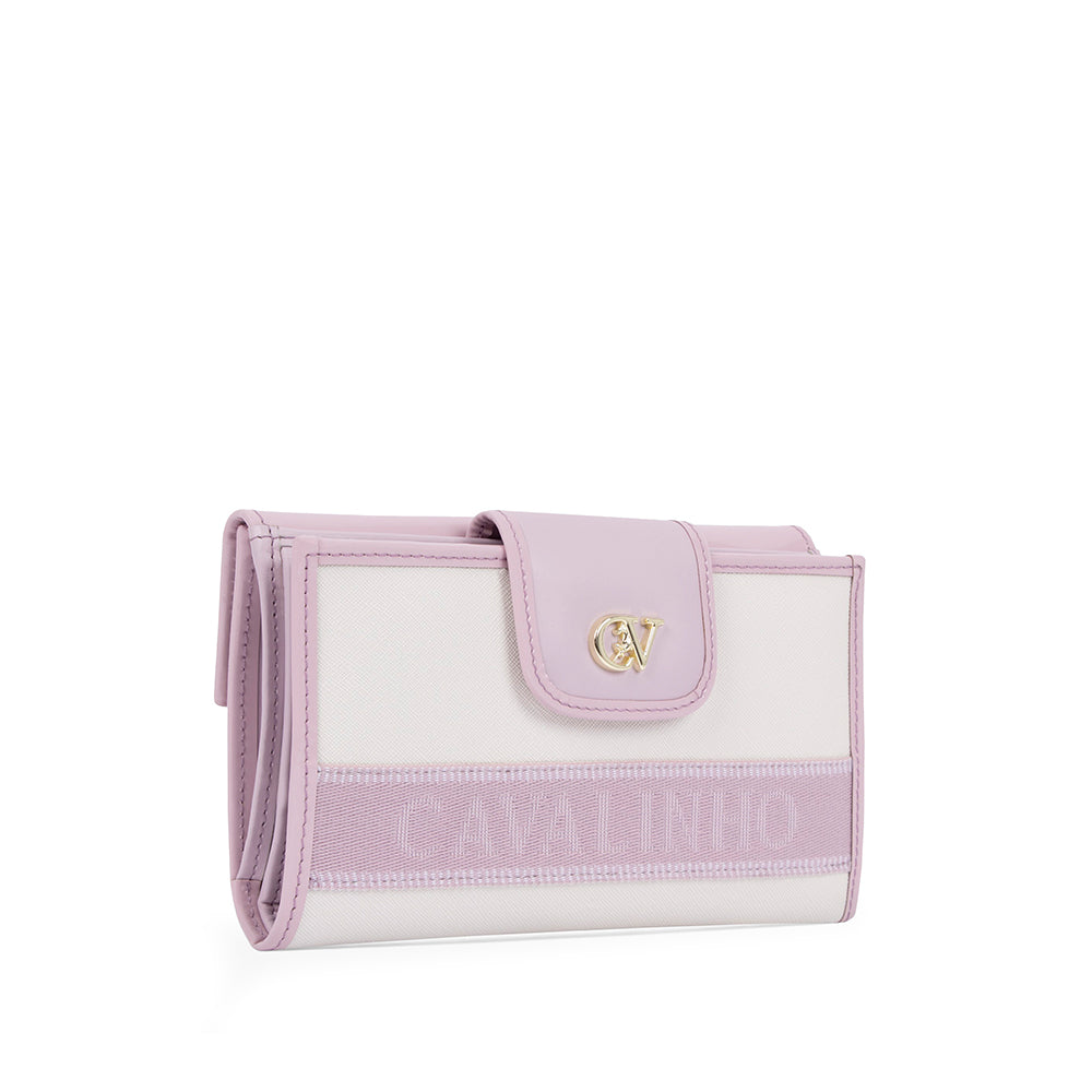 Carteira Mulher Pele Lilás
