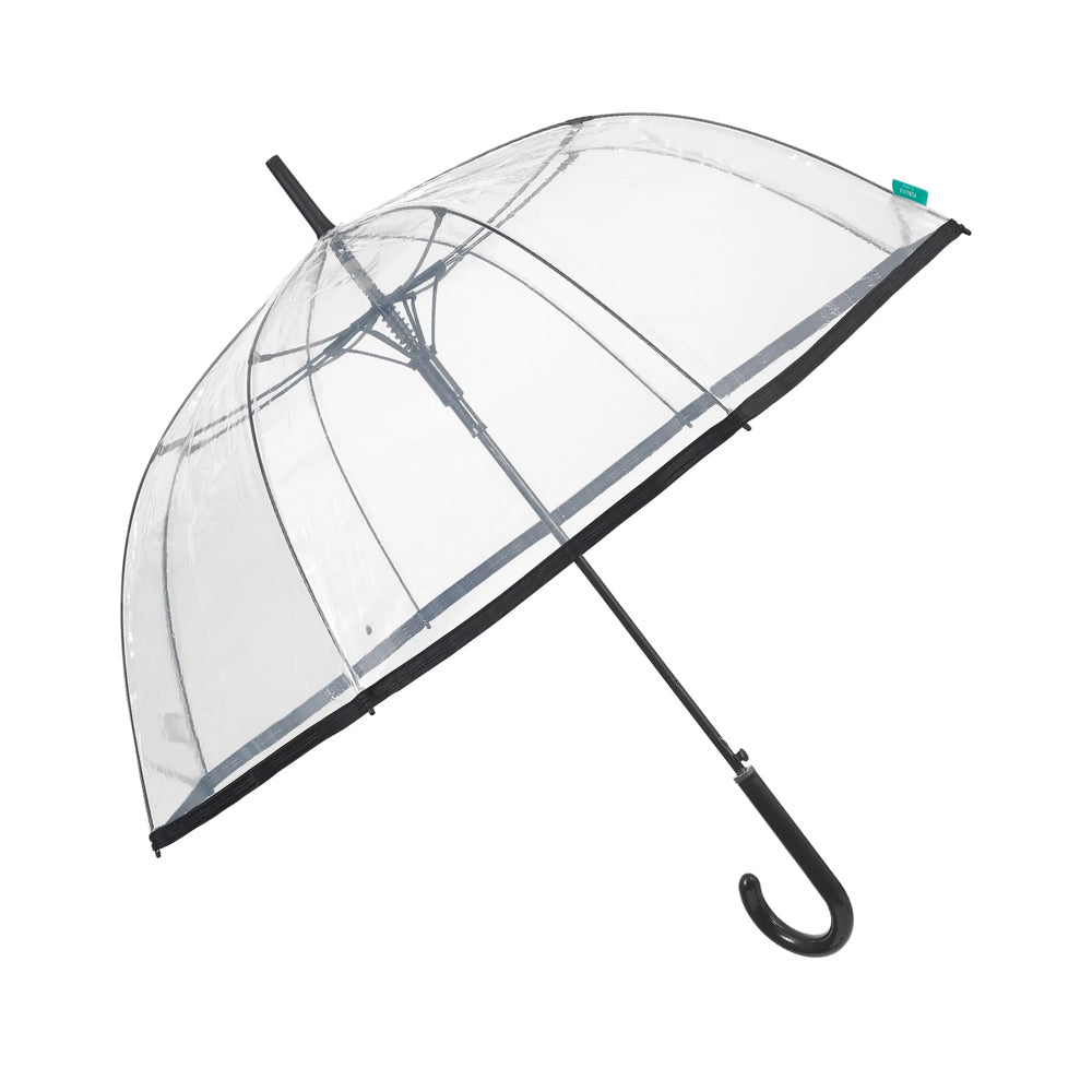 Guarda-chuva de Mão Mulher Transparente